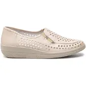 Comfortabel Halbschuhe 941637 Beige 105
