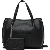 Armani Exchange für Damen. XW001211AF15625UC001 Schwarze Kettenhandtasche (OSFA), Lässig, Polyester