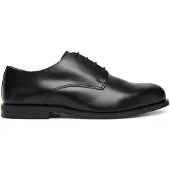 Calvin Klein Halbschuhe Ess Rubber Derby Lth HM0HM02056 Schwarz