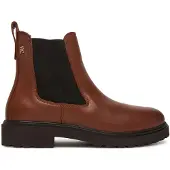 Tommy Hilfiger Th Leather Cleated Chels