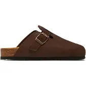 Brinkmann Nerpio Clogs Glattes Nubukleder, Gepolstertes Fußbett, Schuhe in der Weite verstellbar