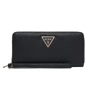 GUESS Laurel II Maxi Wallet In Black For Women – 14x9x3 CM / Black