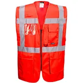 Portwest Warnweste Executive Berlin Kl. 2 S476 , 1 Stück, Größe: M