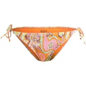Roxy Bikini-Hose "Floraldelic", Damen, Gr. L, orange (mock orange delic), Obermaterial: 87% Nylon, 13% Elasthan., Badehosen Bikini-Hose