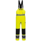 Portwest Trägerkleid Pw3 Hochsichtbarkeit - Größe L - Gelb/Schwarz -