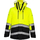 Portwest Expedition-Parka Hv Ev4 - Größe M - Gelb/schwarz -
