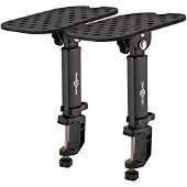 Gear4Music Monitor-Lautsprecherständer mit Klemmen von