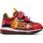 Geox B TODO BOY Kinder Sneaker mit Klettverschluss, Rot