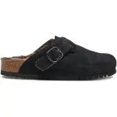 Scholl Clog Fae New Suede Damen Black-Schuhgröße 36