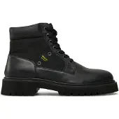 Blauer Schnürstiefeletten F4BUXTON03/LEA Schwarz