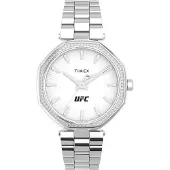 Timex UFC Jewel TW2V83200 Damenuhr, 36mm, silber, Steinbesatz, 5 Bar
