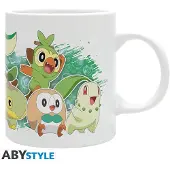 Pokémon Mug Grass Partners - Green - 320 ml