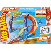 Hot Wheels Stunt Tracks Corkscrew Jump Champion Autorennbahn
