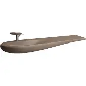Laufen H8149711881041 WT ALESSI 500x1600x165 Ablage rechts