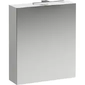 Laufen Base Spiegelschrank 600 mm, 1 Tür, LED- Licht Element, Scharnier links