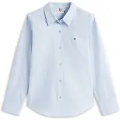 Tommy Hilfiger Hemdbluse "ESS POPLIN REGULAR SHIRT" Langarm, Regular Fit