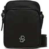 BOSS für Herren. 50523462 Schwarze Icon Tasche (OSFA), Lässig, Recyceltes Polyester