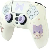 Fr-Tec Maneki Ps5 Kompatibles Gamepad-zubehör Lila Lila One Size