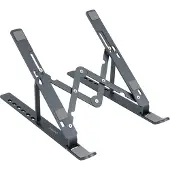 TooQ Soporte Elevador Aluminio Plegable Portatiles Gris