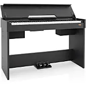 Gear4Music DP-7 Kompaktes Digitalpiano von schwarz
