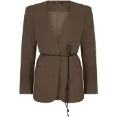 Ydence Damen Blazers Blazer Lexie - Bruin - Größe S