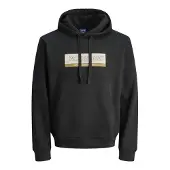 Jack & Jones Kapuzenpullover in Black | Gr.: S