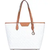 L.credi Handtasche Filiberta Shopper White weiß