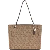 GUESS HWBG9672250 NOELLE II TOTE Woman Shopper latte logo brown
