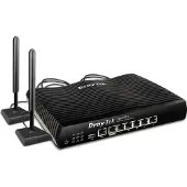 Draytek Vigor2927L, Eingebauter Ethernet-Anschluss, 3G, 4G, 4G, Schwarz, Tabletop-Router