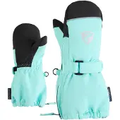 Ziener Fäustlinge Lanupo Z AS Mitten Mini Kinder Radiant Lagoon / Black-1 - 2 jaar
