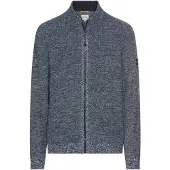 Camel active Strickjacke mit Logo Stickerei