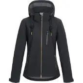 Ankerglut Softshelljacke "ankerglutfreude WMN", mit abnehmbarer Kapuze