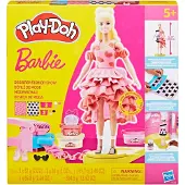 Play-Doh Barbie Knete mit Puppe Designer-Modenschau