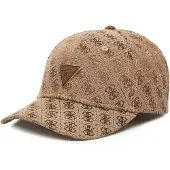 GUESS Damen Kappe Katya Baseball Cap - Beige - Größe ONESIZE