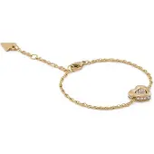 GUESS JUBB05461JWYGS Damen-Armband Herz Pave Goldfarben S