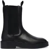 Calvin Klein Klassische Stiefeletten Convate Welt Chelsea Lth YW0YW01905 Schwarz