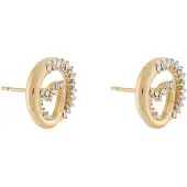 GUESS JUBE05528JWYGT/U Damen-Ohrringe Herz Goldfarben