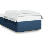 Syfax Bettgestell ohne Matratze Creme 90x190 cm Stoff