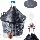 Kadax Wine Caramel 15 Liter Weinballonrohrkorken im Korbset