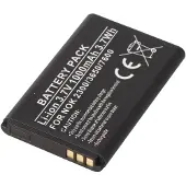 AccuCell Akku passend für Nokia 2300, 3650, 7600, Li-Ion, 3,7V, 1000mAh, 3,7Wh