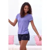 Vivance DREAMS Shorty in lila-meliert | Gr.: 32/34
