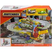 Mattel Spielset „Rotierende Waschstraße“ mit Die-Cast-Corvette und Abschleppwagen, Fahrzeug- & Schienen-Set, 3 Jahr(e), Kunststoff, Mehrfarbig