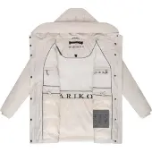MARIKOO Winterjacke "Delilah" mit kuschelig warmem Teddyfleece und hohem Kragen