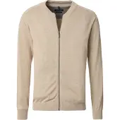 Casa Moda Strickjacke Basic in Beige | Gr.: S