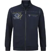 Jan Vanderstorm Sweatjacke "Sweatjacke SIVID"
