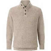 Babista Stehkragenpullover "Pullover ORTOBENI", Herren, Gr. L, beige, Obermaterial: 50% Wolle mw. 50% Polyamid ECONYL PA ECONYL., Pullover Stehkragenpullover