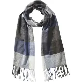 Babista Schal "Schal BONADINO", Herren, Gr. Blacklist, blau (blau kariert), Obermaterial: 100% Polyester COOLMAX PES(Coolmax)., Modetücher Schal