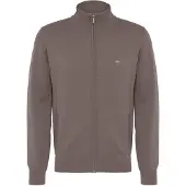 Fynch&Hatton Strickjacke bequeme Passform, mit Stehkragen, mit Eingrifftaschen