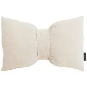 Magma Heimtex Schleifenkissen "Oline" in Creme - (L)30 x (B)45 cm - onesize
