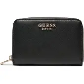 GUESS LAUREL SLGMEDIUM ZIP Schwarz